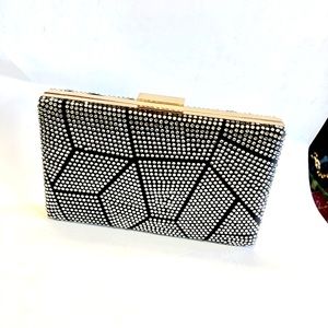 Fancy bling handbag clutch alll rhinestones